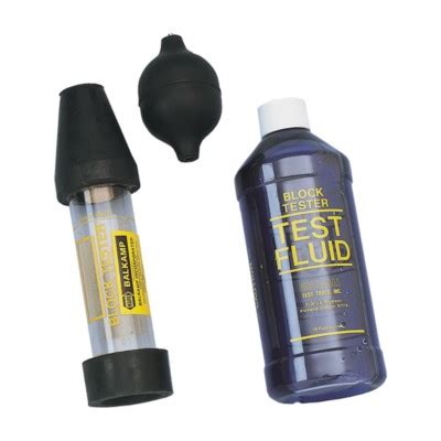 engine block leak detector kit